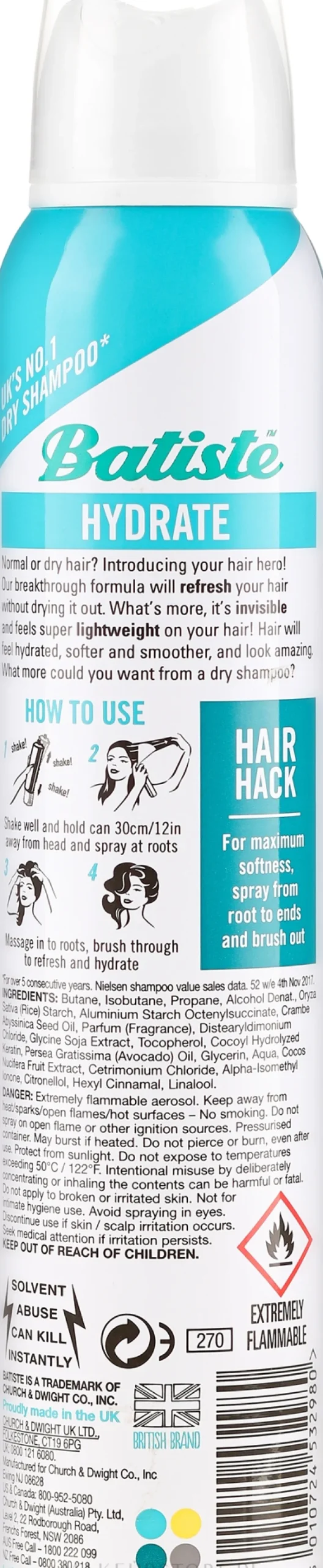 Trockenshampoo für Volumen & Frische