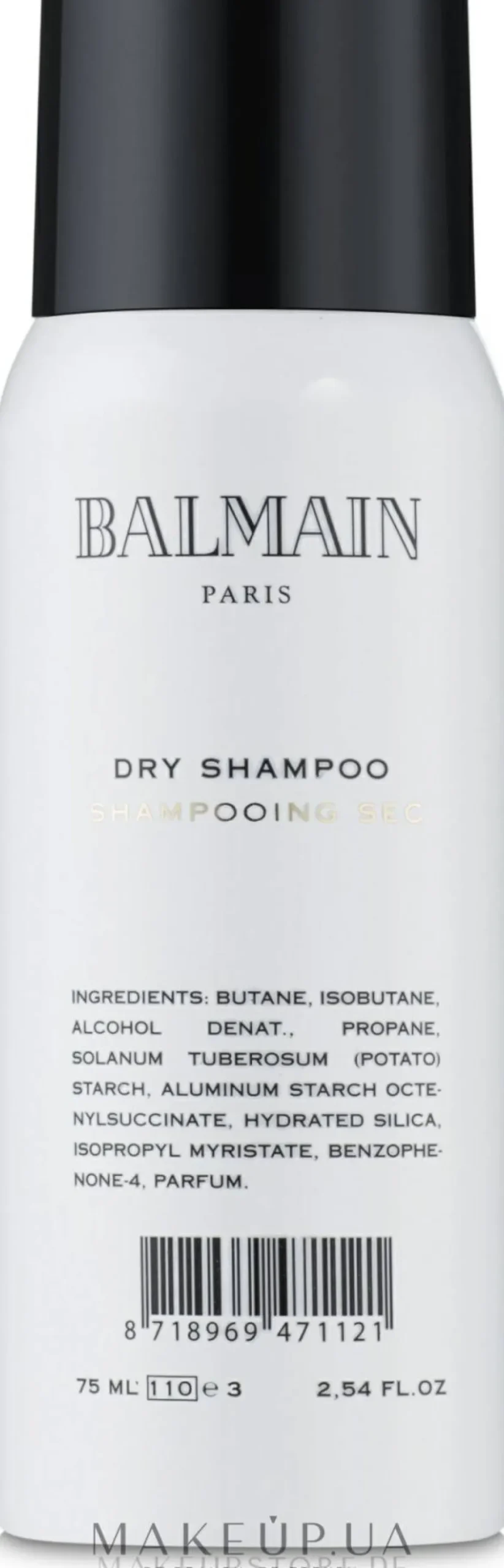Trockenshampoo mit Arganöl und Seidenprotein