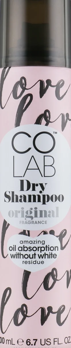 Trockenshampoo mit Bergamotte- und Rosenduft