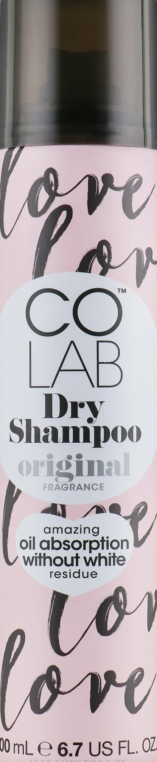 Trockenshampoo mit Bergamotte- und Rosenduft