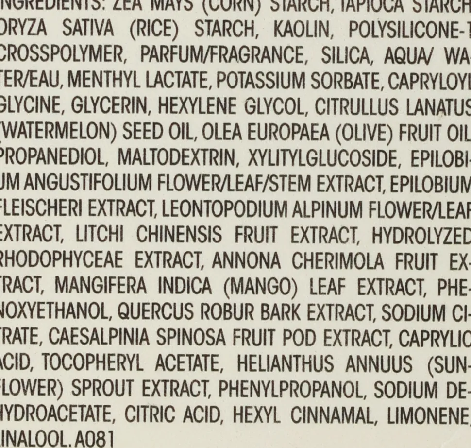 Trockenshampoo-Pulver