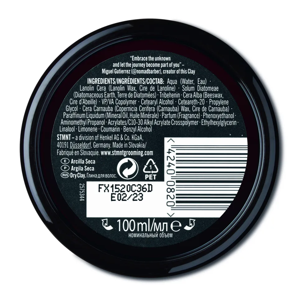 Trockentonerde für Haare