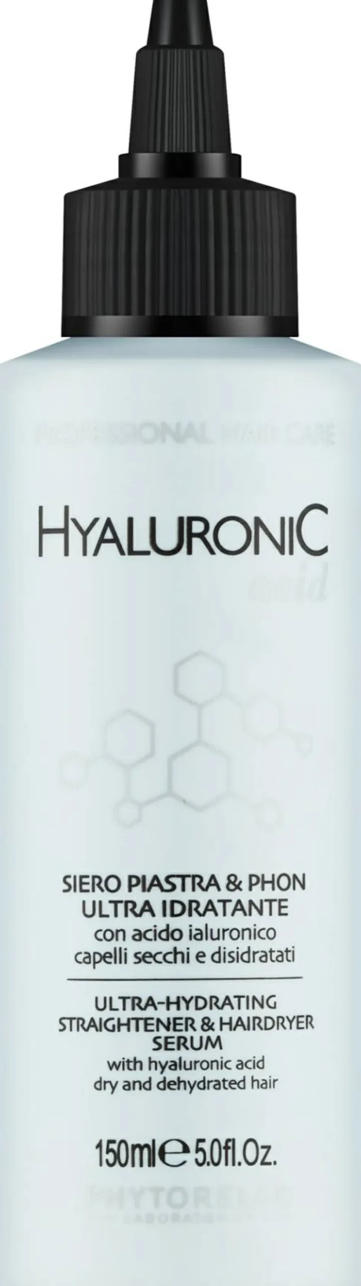 Ultra feuchtigkeitsspendendes und glättendes Serum mit Hyaluronsäure für krauses Haar