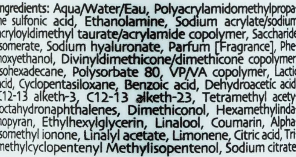Ultra feuchtigkeitsspendendes und glättendes Serum mit Hyaluronsäure für krauses Haar