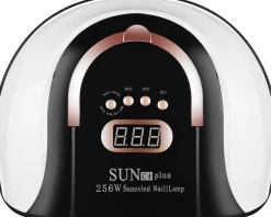 UV LED Lampe für Nägel, schwarz-weiß