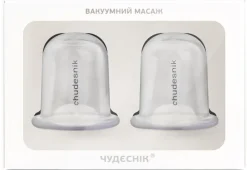 Vakuum-Massagebecher für Bauch und Körper Anticellulite-Massage, magische Körperkonturen, transparent