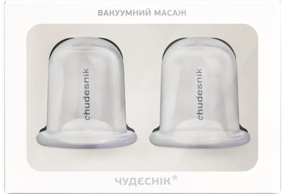 Vakuum-Massagebecher für Bauch und Körper Anticellulite-Massage, magische Körperkonturen, transparent