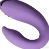 Vibrator für Paare mit Fernbedienung violett