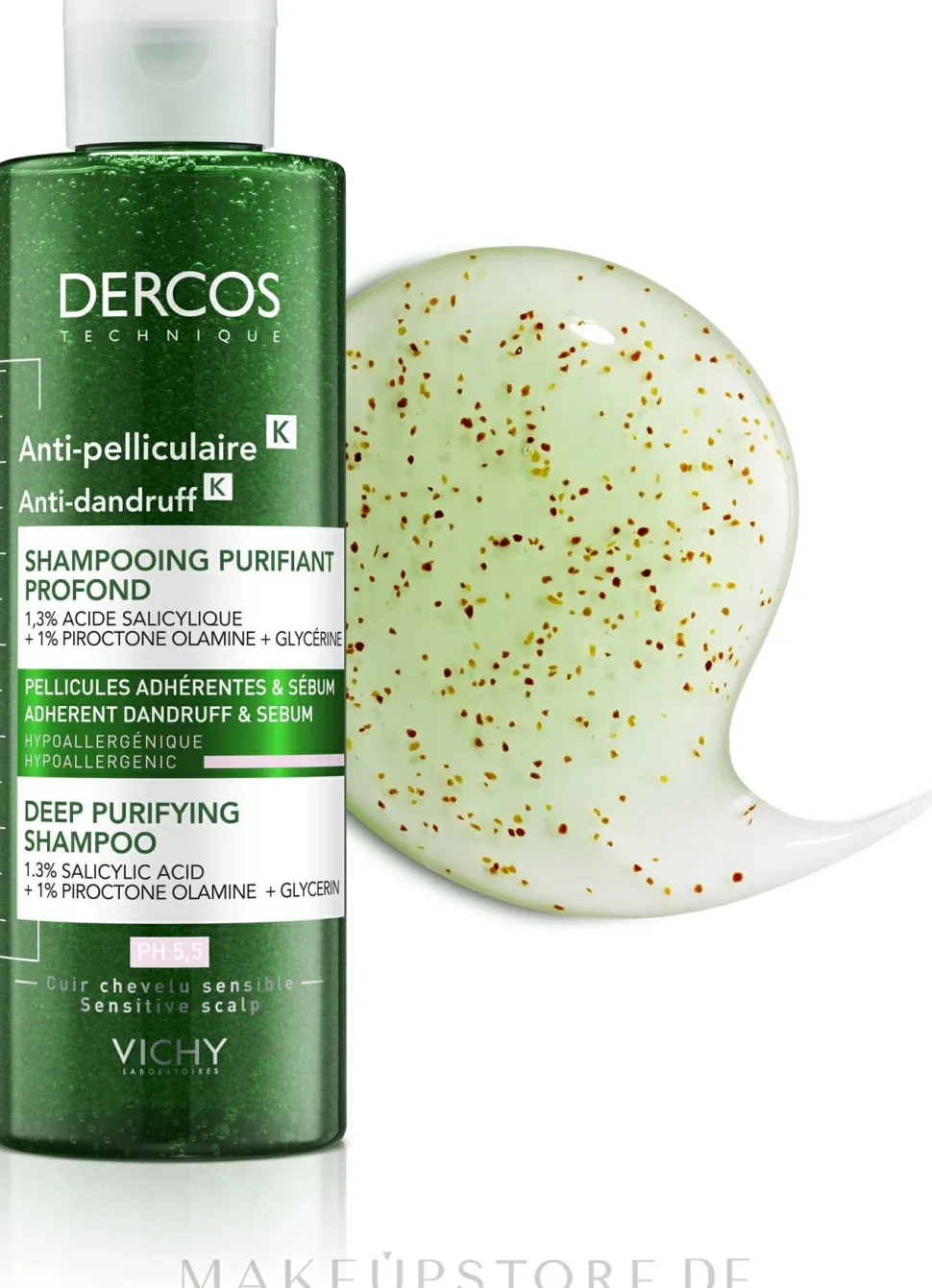 Vichy Dercos Micro Peel Anti-Dandruff Scrub Shampoo