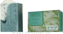 Volumengebendes festes Shampoo mit Ingwer- und Spirulina-Extrakten