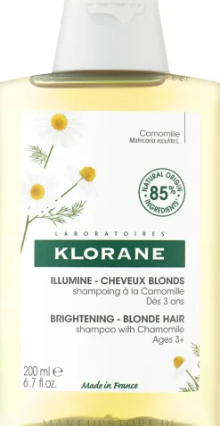 Volumen-Shampoo für blondes Haar mit Kamillenextrakt