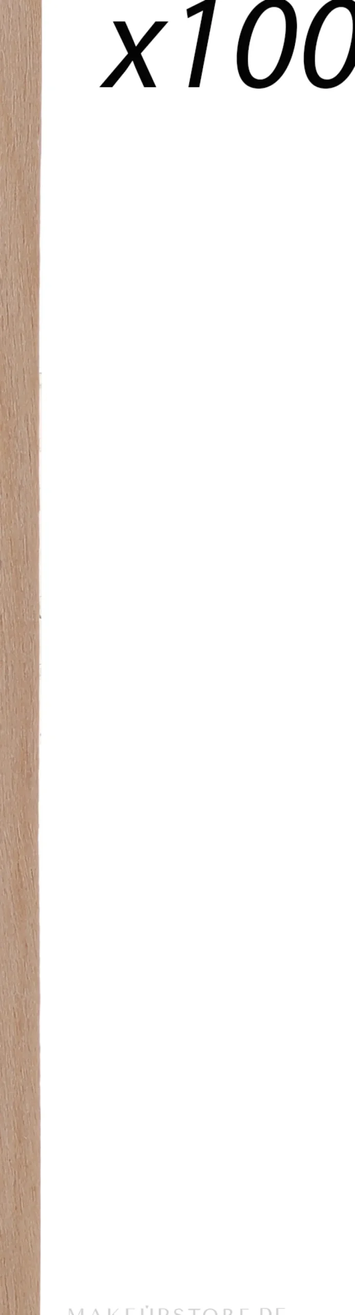 Wachsstäbchen aus Holz