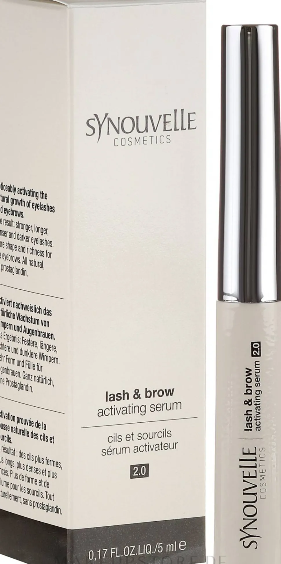 Wachstumsserum für Wimpern und Augenbrauen