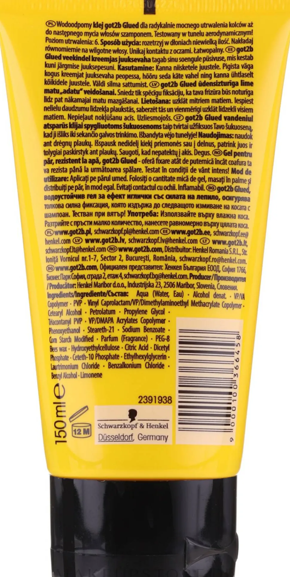 Wasserdichtes Stylinggel für das Haar