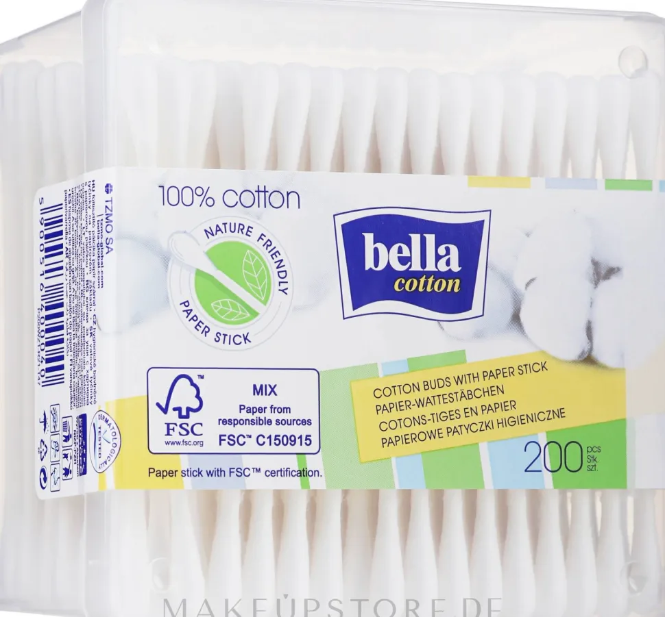 Wattestäbchen Box 200 St.