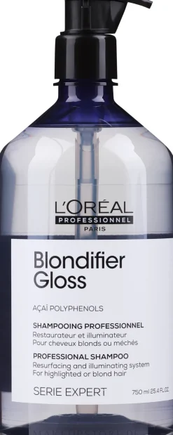 Wiederaufbauendes Gloss Shampoo für blondiertes Haar