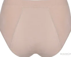 Wiederverwendbare Menstruationsslips beige Größe L