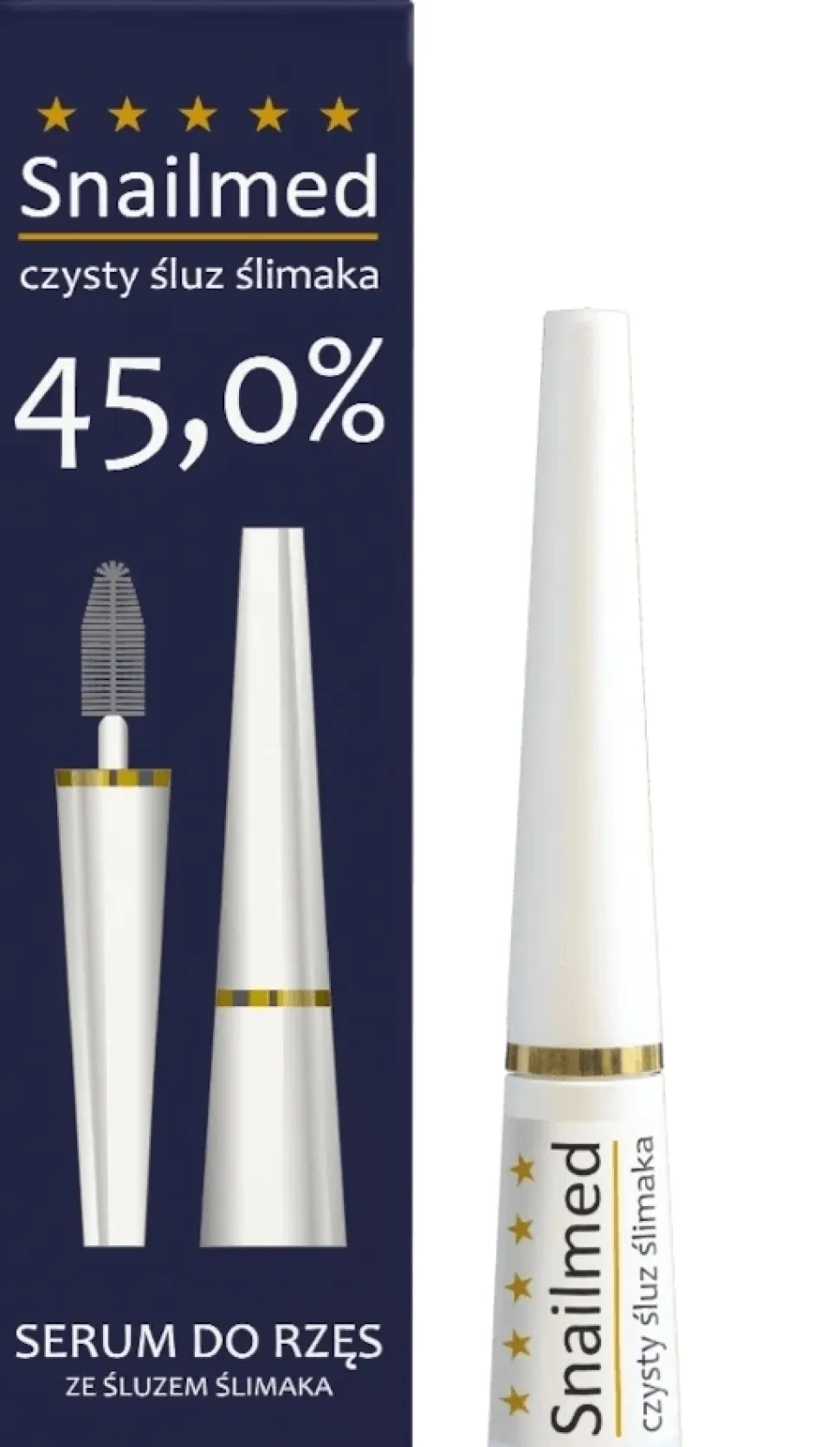 Wimpernserum mit Schneckenschleim
