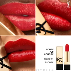 Yves Saint Laurent Rouge Pur Couture Caring Satin Lipstick