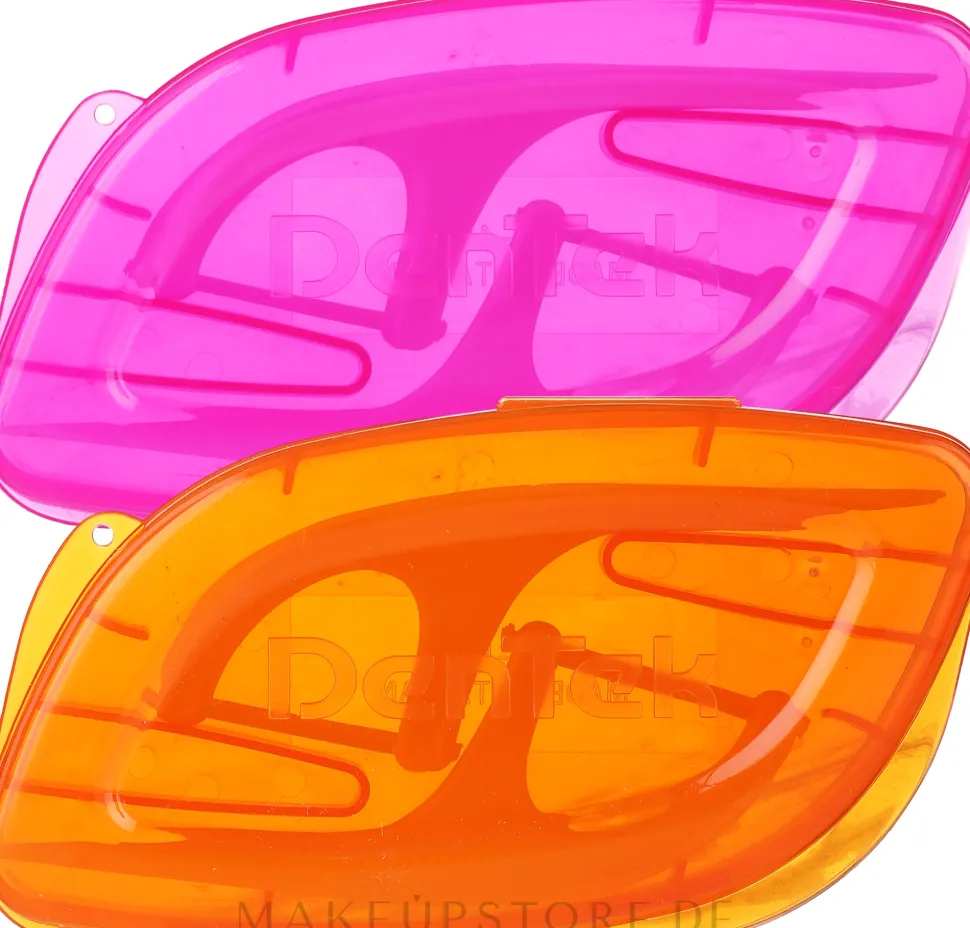 Zahnpflegeset orange und rot