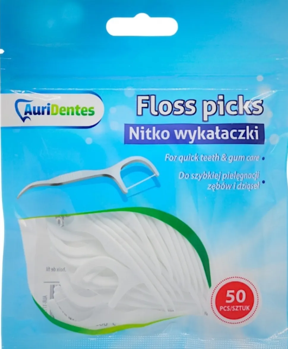 Zahnseidenspicker, 50 Stk.