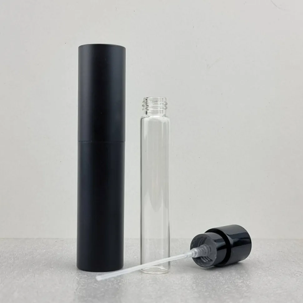Zerstäuber für Parfüm, 10 ml, Pastellschwarz