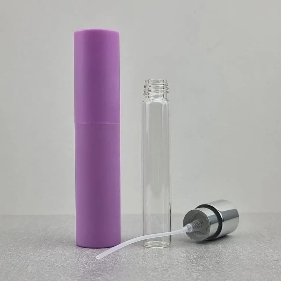Zerstäuber für Parfüm, 10 ml, pastelllila