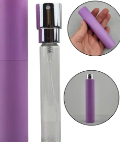 Zerstäuber für Parfüm, 10 ml, pastelllila