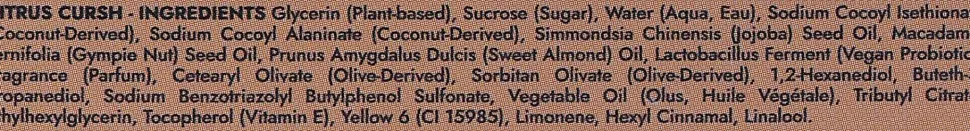 Zuckerpeeling für Kopfhaut und Körper Citrusverzauberung
