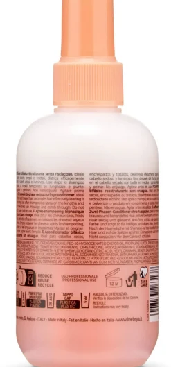 Zweiphasiger Haarspülung-Spray mit Keratin